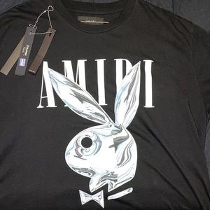 Amiri playboy T-shirt large worn once very rare 9.9/10 condition like new
